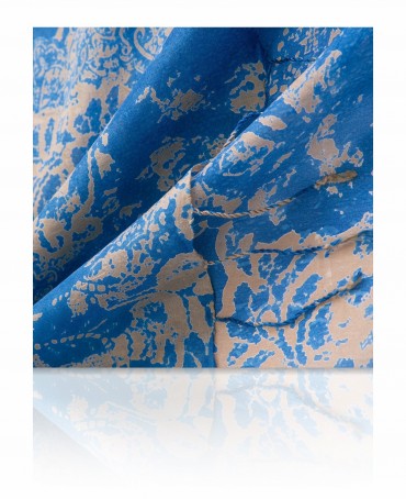 Палантин Женский S30-LACE/CHOCO.TURQU